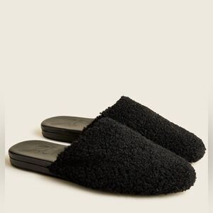J Crew Sherpa Mules